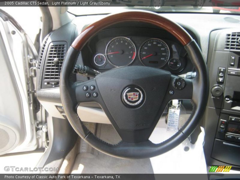 Light Platinum / Light Gray/Ebony 2005 Cadillac CTS Sedan