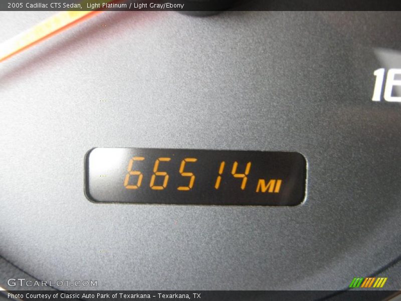 Light Platinum / Light Gray/Ebony 2005 Cadillac CTS Sedan