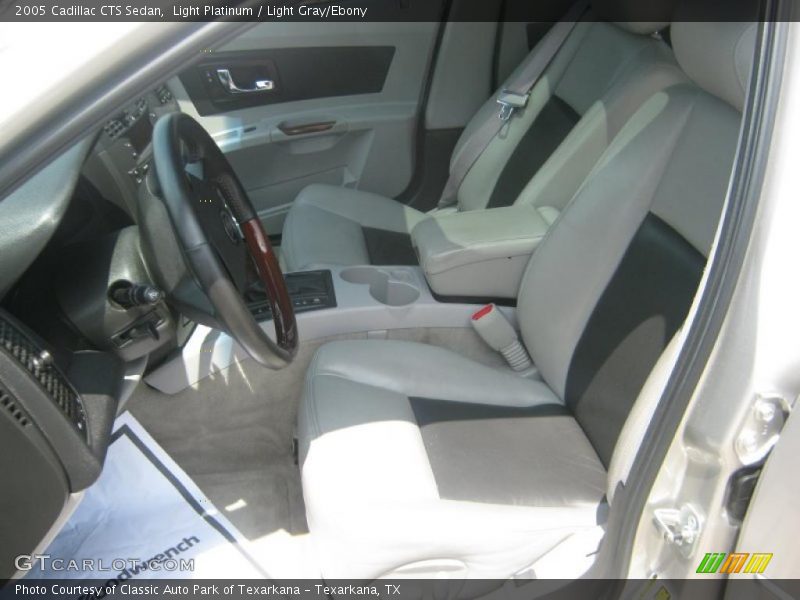 Light Platinum / Light Gray/Ebony 2005 Cadillac CTS Sedan