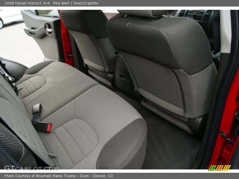 Red Alert / Steel/Graphite 2008 Nissan Xterra S 4x4