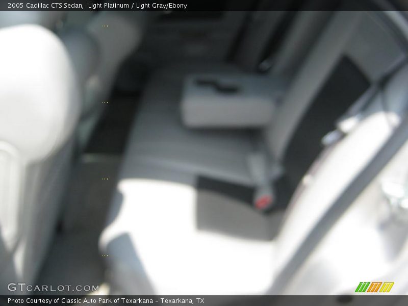 Light Platinum / Light Gray/Ebony 2005 Cadillac CTS Sedan
