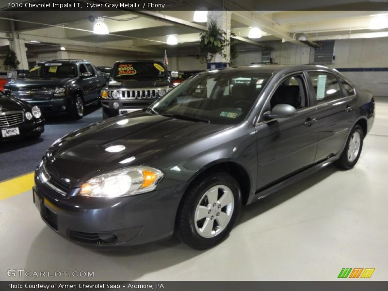 Cyber Gray Metallic / Ebony 2010 Chevrolet Impala LT