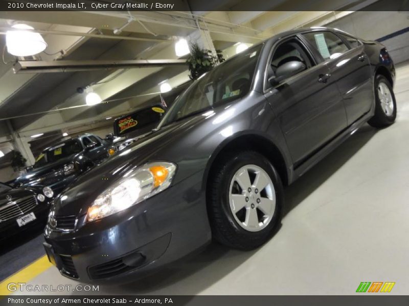 Cyber Gray Metallic / Ebony 2010 Chevrolet Impala LT