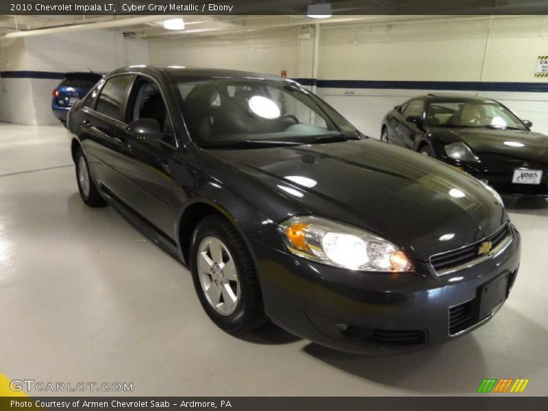 Cyber Gray Metallic / Ebony 2010 Chevrolet Impala LT