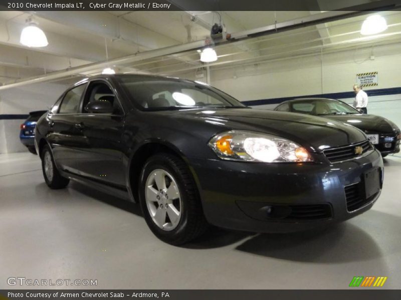 Cyber Gray Metallic / Ebony 2010 Chevrolet Impala LT