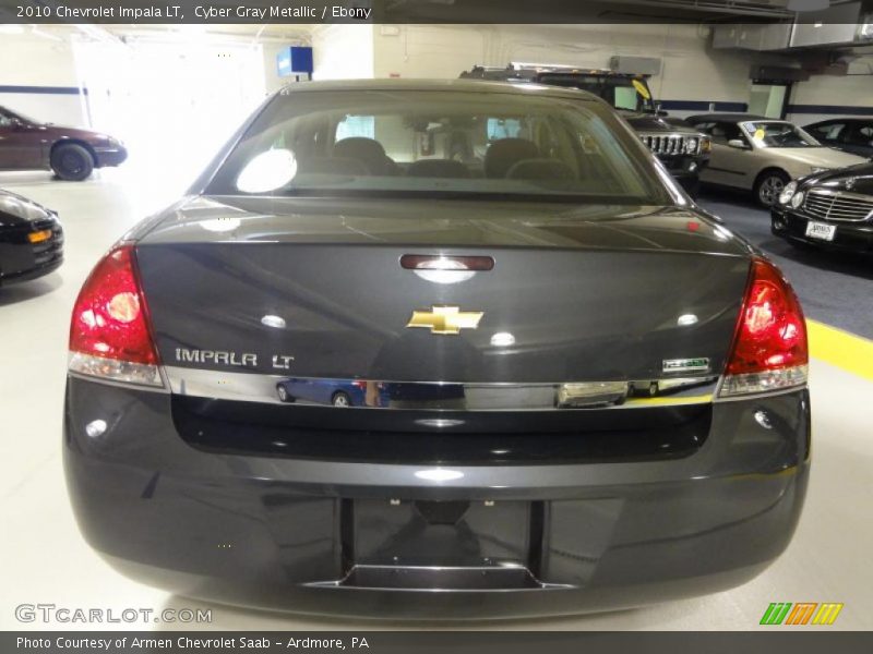 Cyber Gray Metallic / Ebony 2010 Chevrolet Impala LT