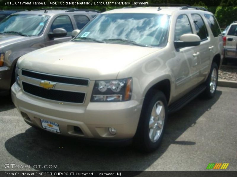 Gold Mist Metallic / Light Cashmere/Dark Cashmere 2011 Chevrolet Tahoe LT 4x4