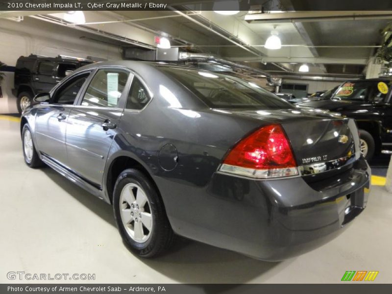 Cyber Gray Metallic / Ebony 2010 Chevrolet Impala LT
