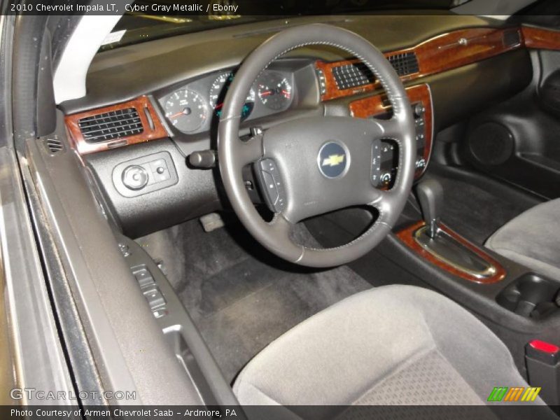 Cyber Gray Metallic / Ebony 2010 Chevrolet Impala LT
