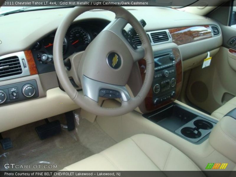 Gold Mist Metallic / Light Cashmere/Dark Cashmere 2011 Chevrolet Tahoe LT 4x4