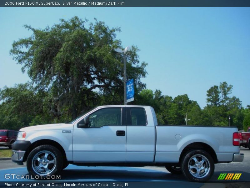 Silver Metallic / Medium/Dark Flint 2006 Ford F150 XL SuperCab