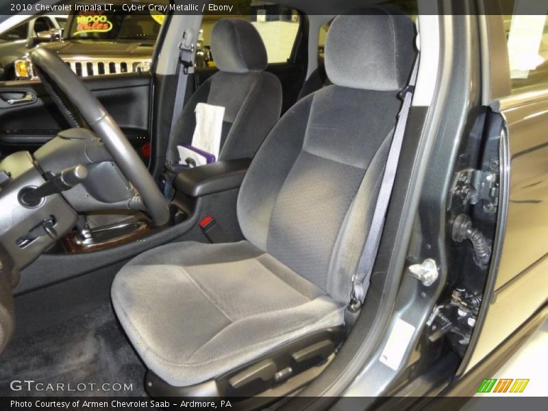 Cyber Gray Metallic / Ebony 2010 Chevrolet Impala LT