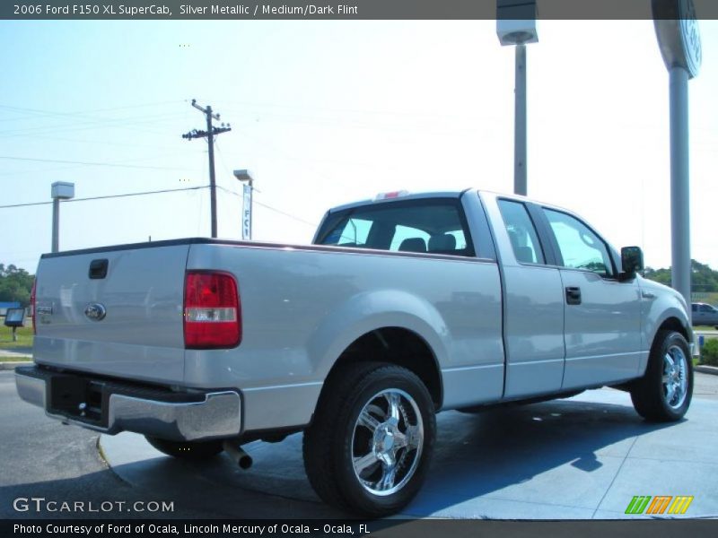 Silver Metallic / Medium/Dark Flint 2006 Ford F150 XL SuperCab