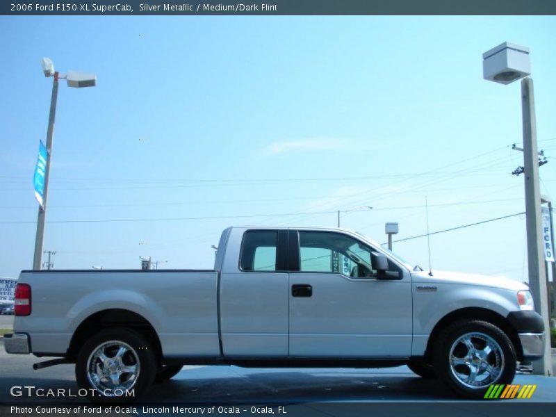 Silver Metallic / Medium/Dark Flint 2006 Ford F150 XL SuperCab