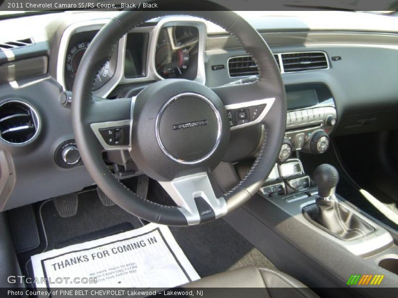 Black / Black 2011 Chevrolet Camaro SS/RS Coupe