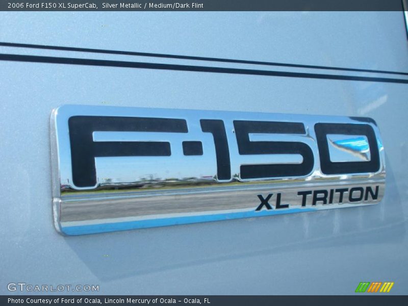 Silver Metallic / Medium/Dark Flint 2006 Ford F150 XL SuperCab