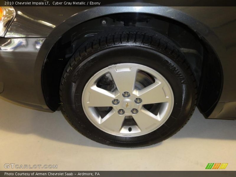 Cyber Gray Metallic / Ebony 2010 Chevrolet Impala LT