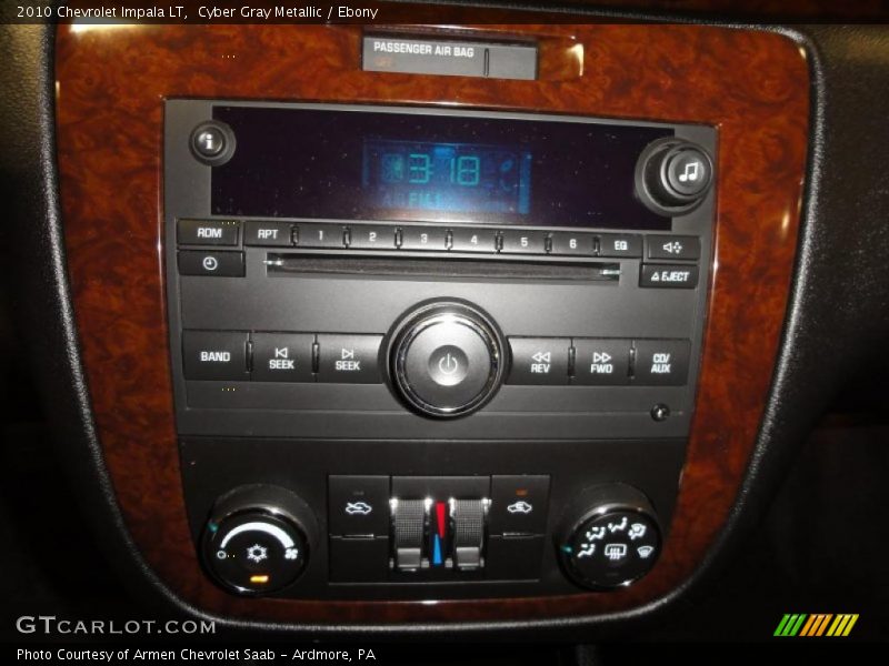 Cyber Gray Metallic / Ebony 2010 Chevrolet Impala LT