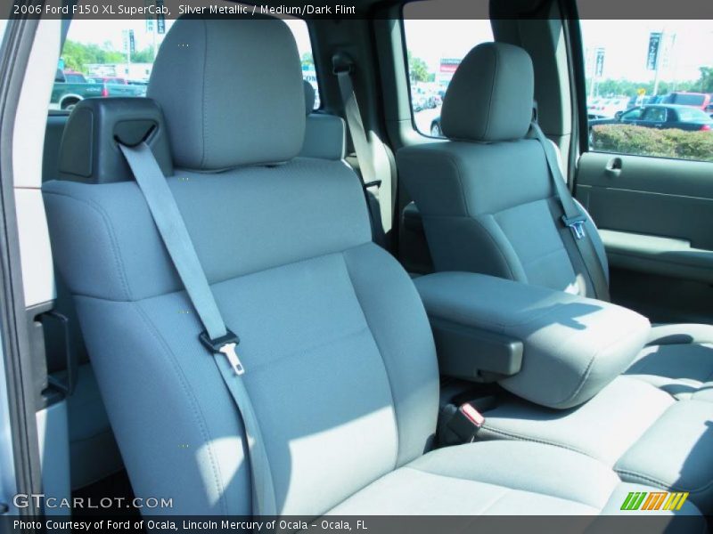 Silver Metallic / Medium/Dark Flint 2006 Ford F150 XL SuperCab