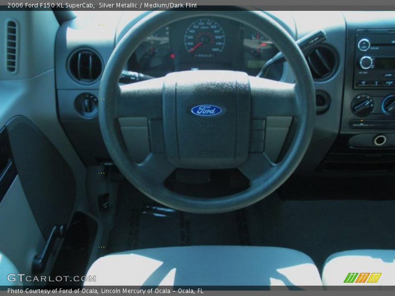 Silver Metallic / Medium/Dark Flint 2006 Ford F150 XL SuperCab