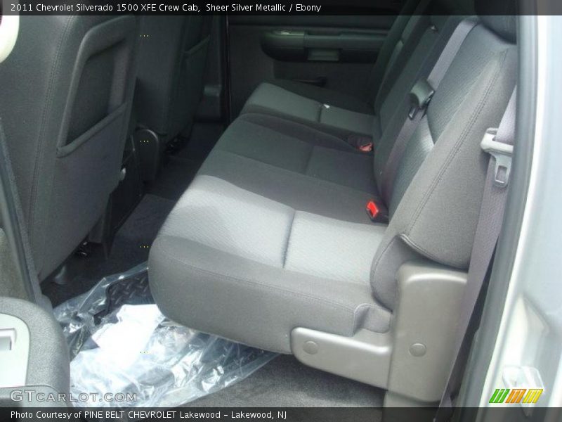 Sheer Silver Metallic / Ebony 2011 Chevrolet Silverado 1500 XFE Crew Cab