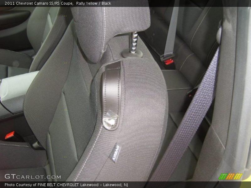 Rally Yellow / Black 2011 Chevrolet Camaro SS/RS Coupe