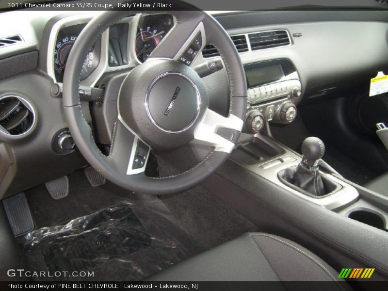  2011 Camaro SS/RS Coupe Black Interior