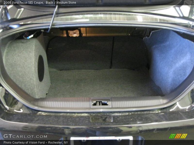 Black / Medium Stone 2008 Ford Focus SES Coupe