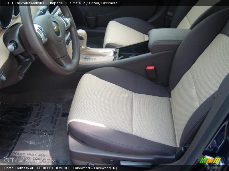 Imperial Blue Metallic / Cocoa/Cashmere 2011 Chevrolet Malibu LS