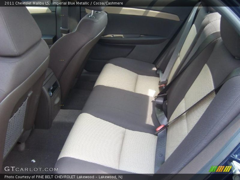 Imperial Blue Metallic / Cocoa/Cashmere 2011 Chevrolet Malibu LS
