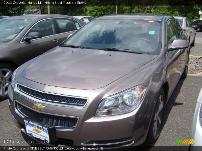 Mocha Steel Metallic / Ebony 2011 Chevrolet Malibu LT