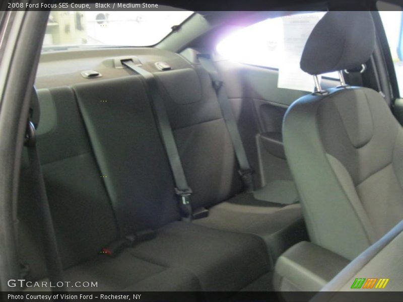 Black / Medium Stone 2008 Ford Focus SES Coupe