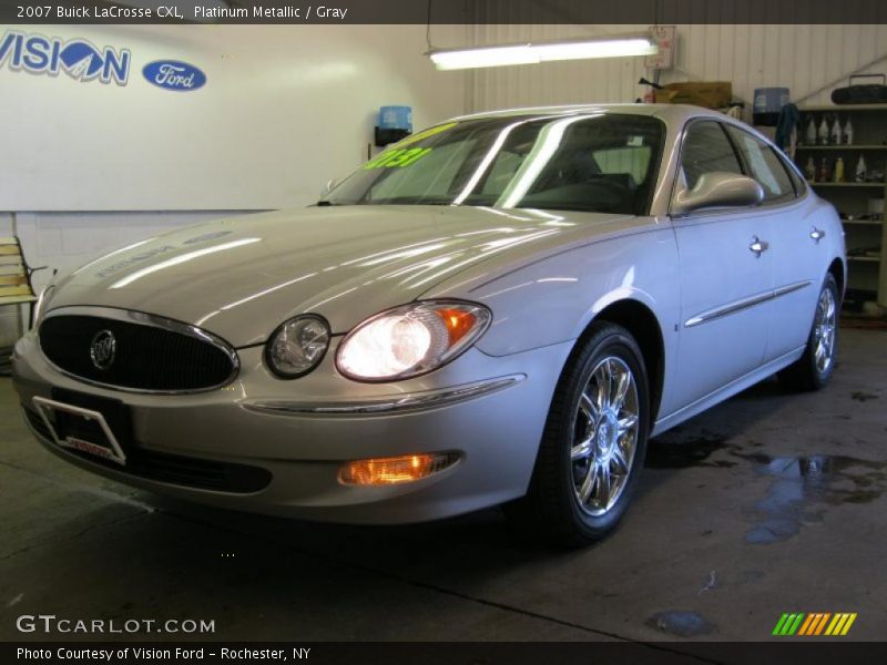 Platinum Metallic / Gray 2007 Buick LaCrosse CXL