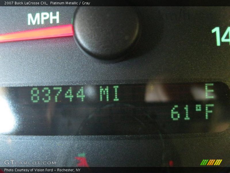Platinum Metallic / Gray 2007 Buick LaCrosse CXL