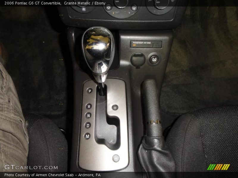  2006 G6 GT Convertible 4 Speed Automatic Shifter