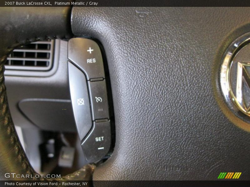 Platinum Metallic / Gray 2007 Buick LaCrosse CXL