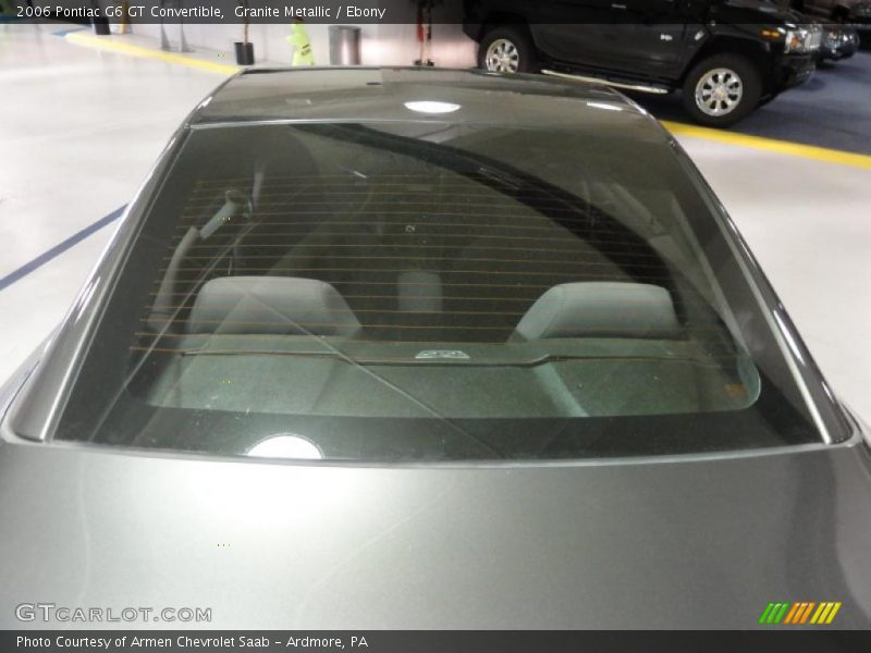 Granite Metallic / Ebony 2006 Pontiac G6 GT Convertible