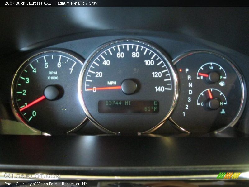 Platinum Metallic / Gray 2007 Buick LaCrosse CXL