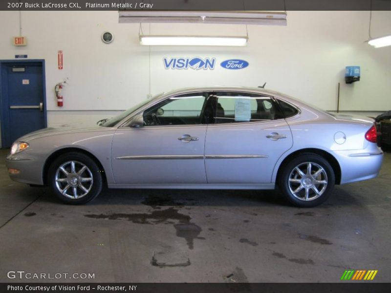 Platinum Metallic / Gray 2007 Buick LaCrosse CXL