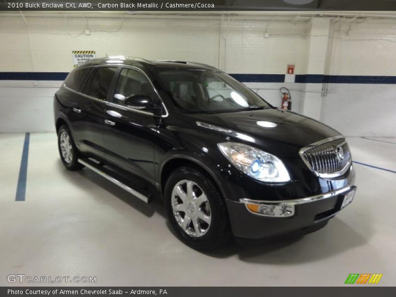 Carbon Black Metallic / Cashmere/Cocoa 2010 Buick Enclave CXL AWD