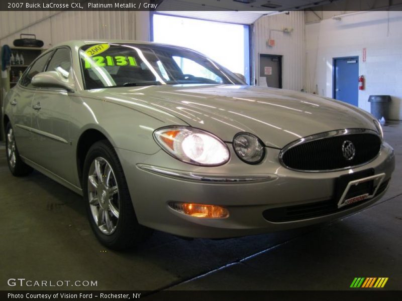 Platinum Metallic / Gray 2007 Buick LaCrosse CXL