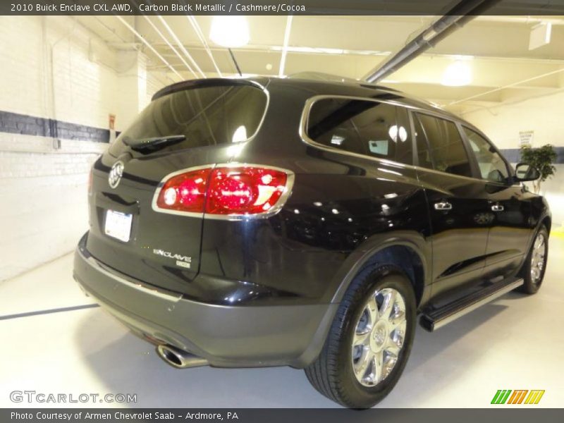 Carbon Black Metallic / Cashmere/Cocoa 2010 Buick Enclave CXL AWD