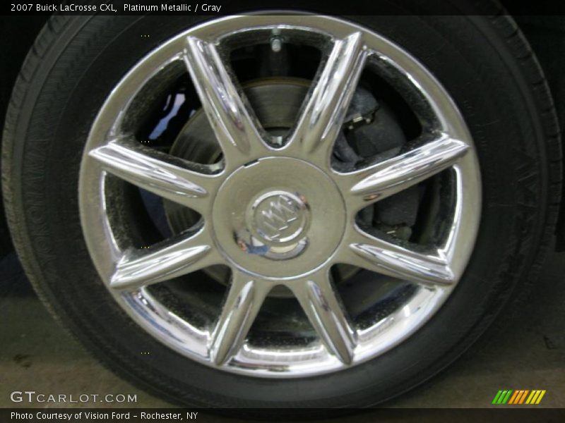 Platinum Metallic / Gray 2007 Buick LaCrosse CXL