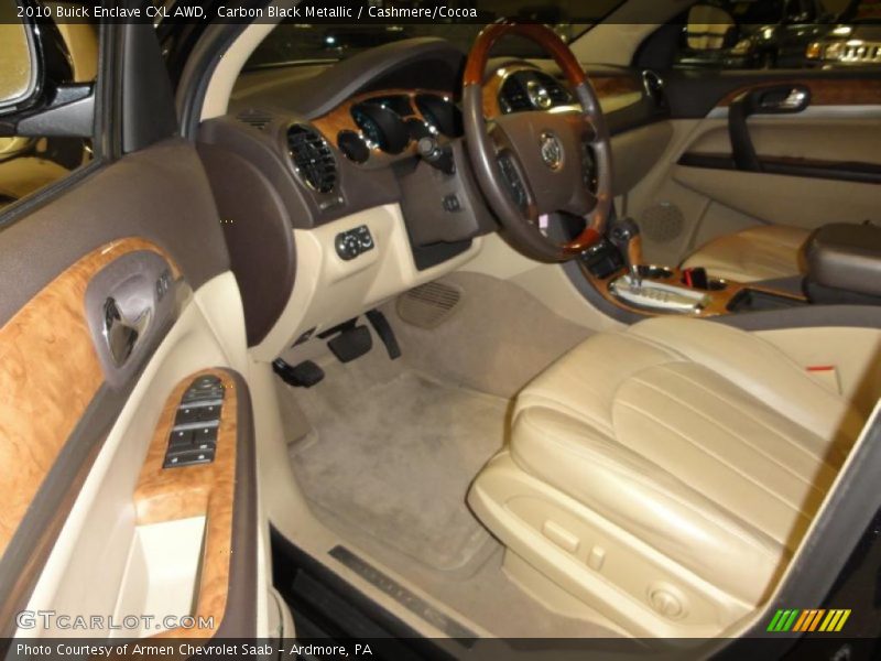 Carbon Black Metallic / Cashmere/Cocoa 2010 Buick Enclave CXL AWD
