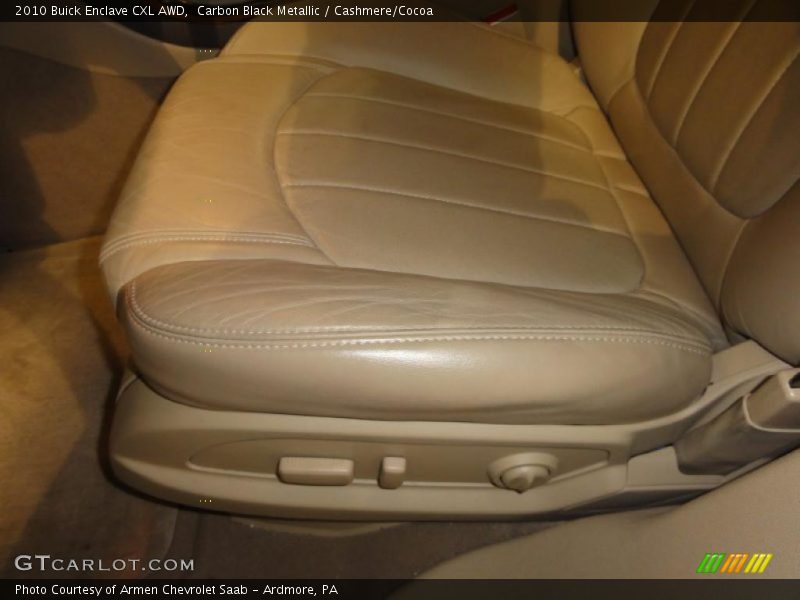 Carbon Black Metallic / Cashmere/Cocoa 2010 Buick Enclave CXL AWD