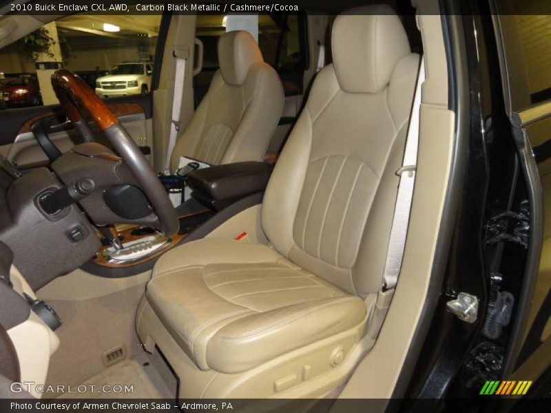 Carbon Black Metallic / Cashmere/Cocoa 2010 Buick Enclave CXL AWD