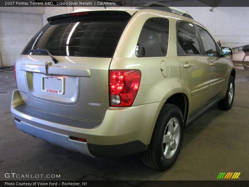 Liquid Silver Metallic / Cashmere 2007 Pontiac Torrent AWD