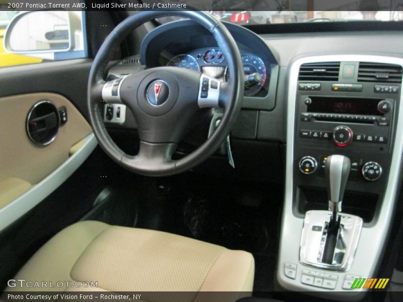 Liquid Silver Metallic / Cashmere 2007 Pontiac Torrent AWD