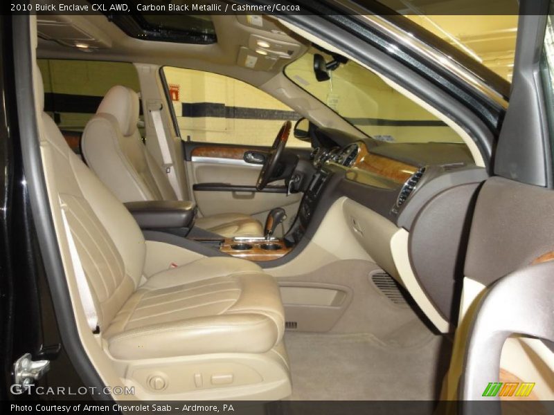 Carbon Black Metallic / Cashmere/Cocoa 2010 Buick Enclave CXL AWD