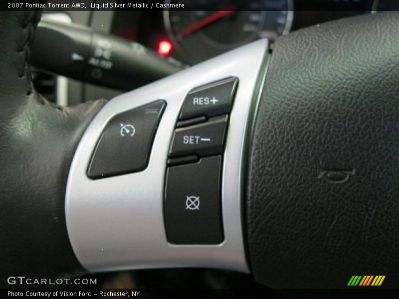 Liquid Silver Metallic / Cashmere 2007 Pontiac Torrent AWD